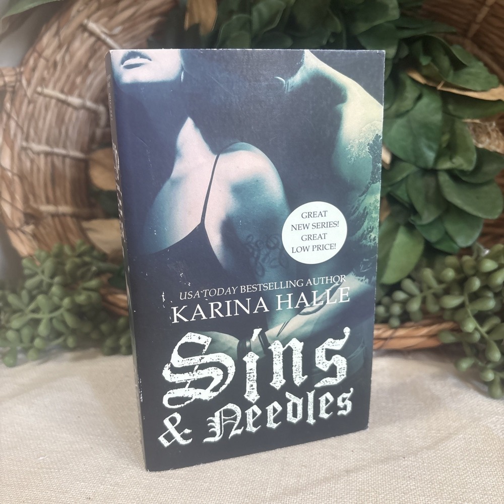 Sins & Needles The Artists Trilogy 1 Karina Halle Paperback Romance Suspense